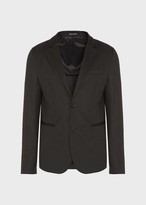 Thumbnail for your product : Emporio Armani Single-Breasted Jacket In Milano Fabric