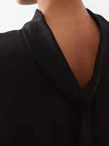 Thumbnail for your product : Balenciaga High-neck Crepe Swing Dress