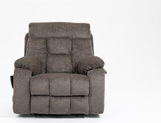 Old Age Electric Lift Chair, Flat High Density Foam Electric Sofa, With Heating And Massage Functions, Can Tilt To 180 Degrees, 2 Pocket Cup Holders,