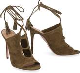 Thumbnail for your product : Aquazzura Mar Suede Heeled Sandals