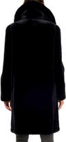 Thumbnail for your product : Gorski Sheared Mink Fur Coat w/ Fox Collar