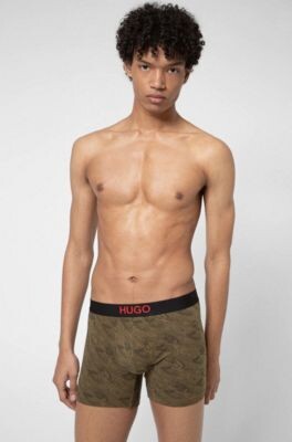 HUGO BOSS Two-pack of boxer briefs in stretch cotton