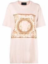 Thumbnail for your product : Philipp Plein New Baroque print T-shirt dress