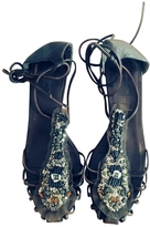 Thumbnail for your product : Antik Batik Jeweled sandals