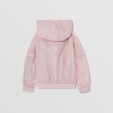 Thumbnail for your product : Burberry Logo Print Lightweight Hooded Jacket