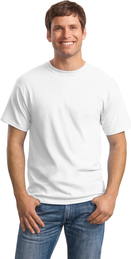 hanes men's classics 6 pack crew neck tee
