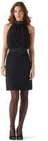 Thumbnail for your product : White House Black Market Sparkle Mockneck Halter Dress
