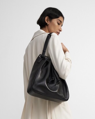 Theory Large Bucket Bag in Leather - ShopStyle