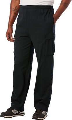 Kingsize Men's Big & Tall Lightweight Elastic Cuff Sweatpants - Tall - Xl,  Carbon Black : Target