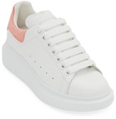 Thumbnail for your product : Alexander McQueen Women's Croc-Embossed & Suede Oversized Sneakers