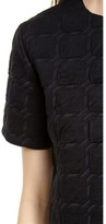 Thumbnail for your product : Alexander Wang T by Grid Jacquard Neoprene Top