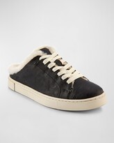 Thumbnail for your product : Frye Ivy Shearling Slide Sneakers