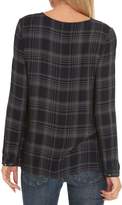 Thumbnail for your product : Betty Barclay V-neck check blouse