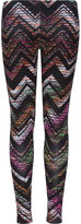 Thumbnail for your product : Full Tilt Chevron Stripe Print Girls Leggings