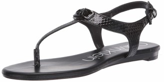 calvin klein women's tamar flat sandals