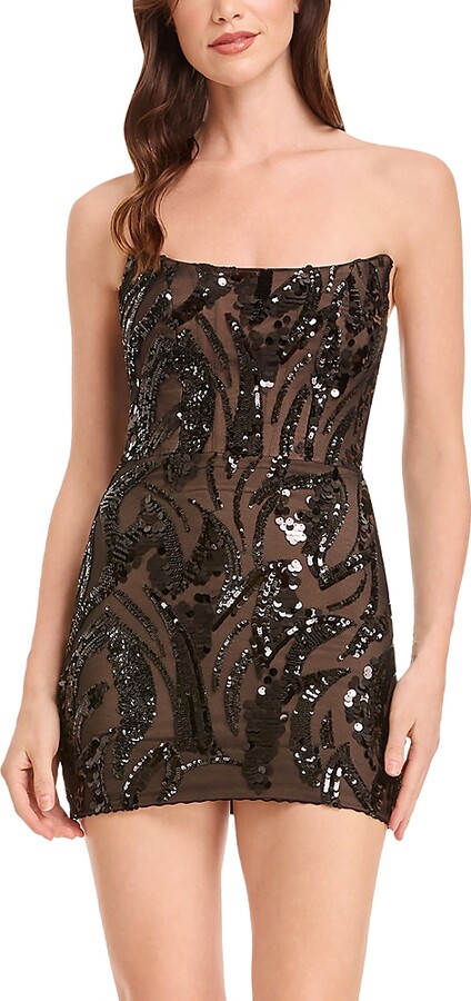 Dress the Population Jen Sequin Mini Dress