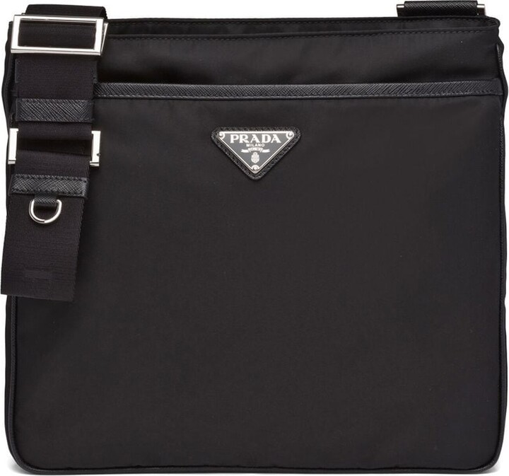 Prada Saffiano leather Triangle bag - ShopStyle