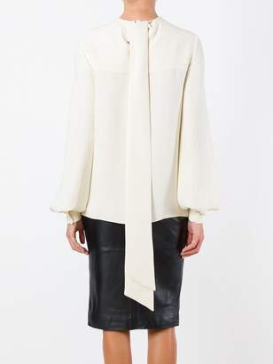 Tom Ford attached scarf blouse