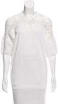 Thumbnail for your product : Agnona Embroidered Off-The-Shoulder Top