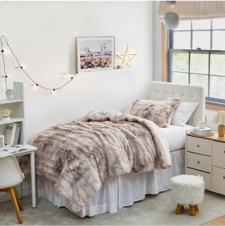 Byourbed Snowball Chunky Bunny Coma Inducer Oversized Comforter Set Taupe Desert