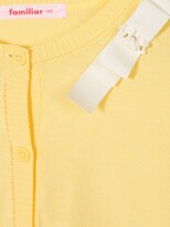 Thumbnail for your product : Familiar Bow-Detail Fitted Cardigan