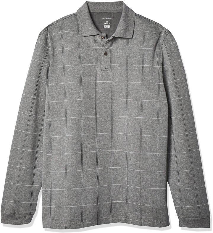 van heusen windowpane polo