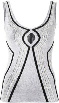 Proenza Schouler cutout knitted vest top