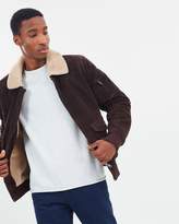 Thumbnail for your product : Bellfield Suede Flying Jacket