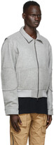 Thumbnail for your product : Nahmias Grey Wool Workman Jacket