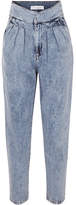 Thumbnail for your product : IRO Staunch Pleated High-rise Tapered Jeans