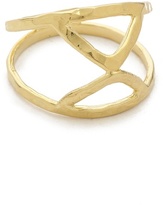 Thumbnail for your product : Jacquie Aiche JA Twisted V Ring