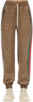 Thumbnail for your product : Gucci Gg Viscose Blend Jacquard Track Pants