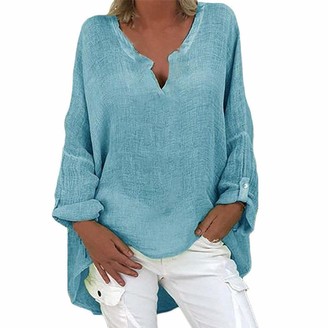 Linen Tops For Women | Shop the world’s largest collection of fashion ...