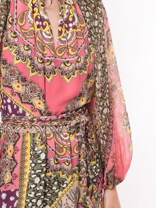 Alice + Olivia Paisley Print Dress