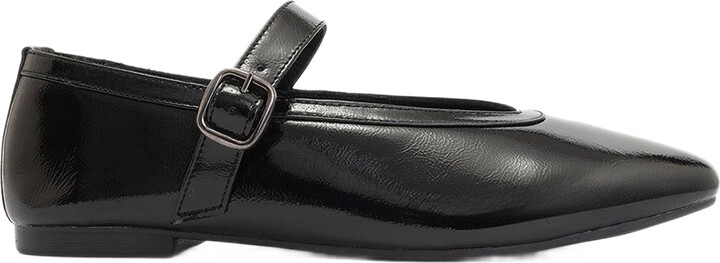 Forever & Always Shoes Matilda Leather Mary Jane Flats