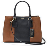 Thumbnail for your product : Calvin Klein Kate Two Toned Tote