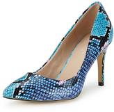 Thumbnail for your product : Carvela Kirsty Snake Print Court Shoes