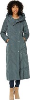 Thumbnail for your product : Cole Haan Taffeta Down Coat with Chevron Quilt Pattern