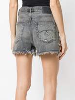 Thumbnail for your product : R 13 ripped denim shorts