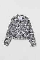 HM Leopard Denim Jacket