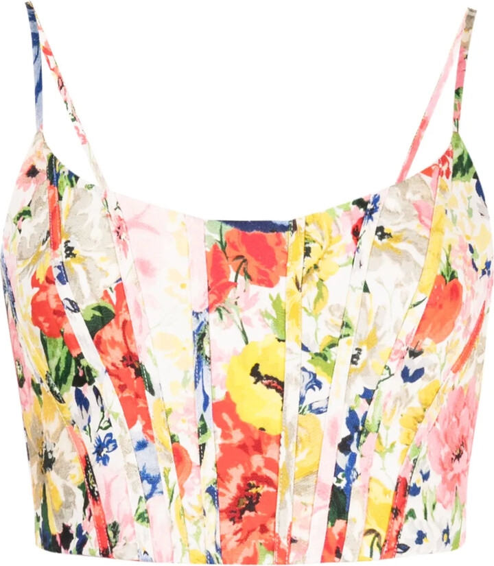 zimmermann-alight-floral-pattern-linen-corset-top-shopstyle