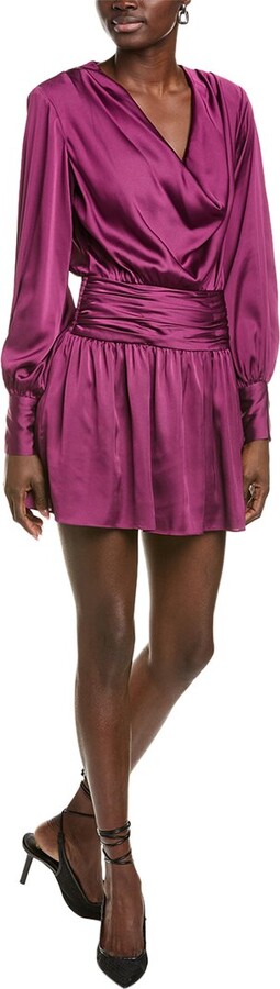 Ramy Brook Vena Satin Mini Dress