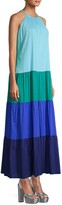 Thumbnail for your product : Johnny Was Zara Color Block Tiered Maxi Dress
