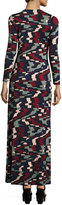Thumbnail for your product : Rachel Pally Jolene Long-Sleeve Lace-Up Maxi Dress, Pulse, Plus Size