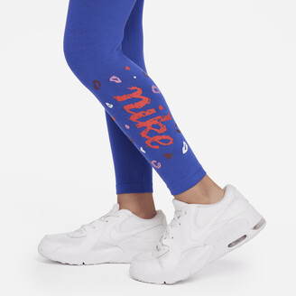 Nike Icon Clash Leggings Little Kids' Leggings in Blue - ShopStyle