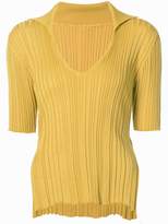 Thumbnail for your product : Jacquemus side-slit ribbed jumper