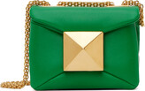 Thumbnail for your product : Valentino Garavani Green Micro One Stud Bag
