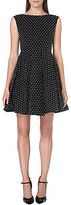 Thumbnail for your product : Alice + Olivia Pearl drop flared Summer Dress