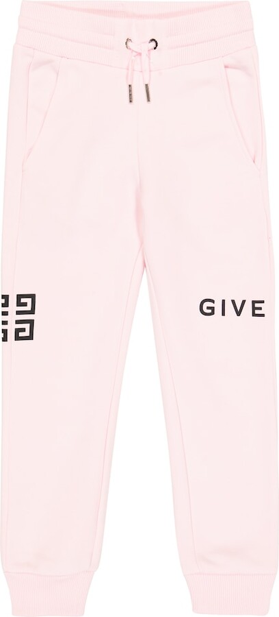 Givenchy Kids 4G cotton-blend jersey sweatpants