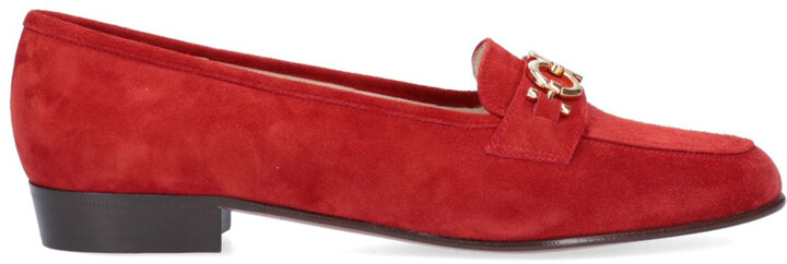 salvatore ferragamo shoes red